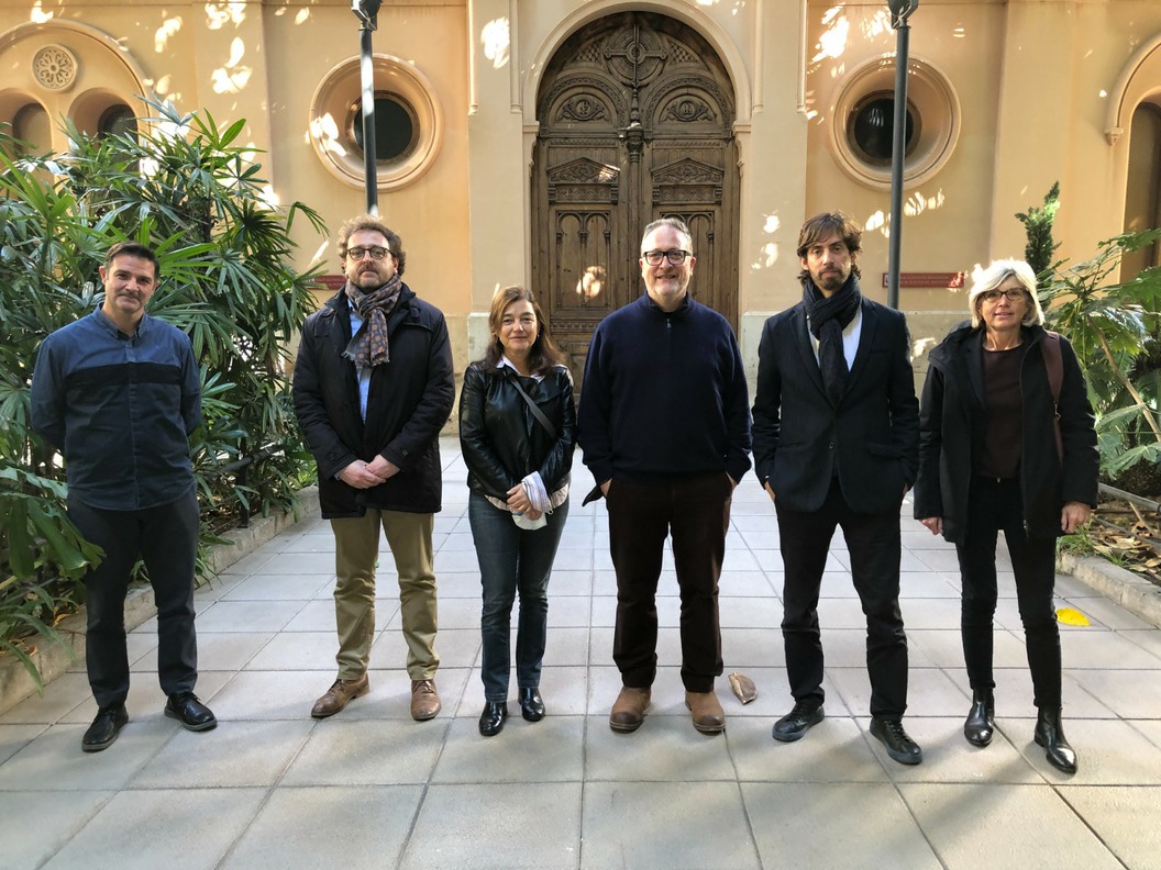 Visita institucional del director del Institut Ramon Llull al Magnànim