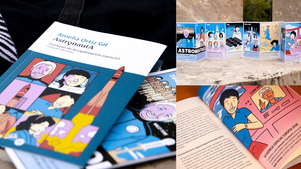 “AstronautA”, un llibre per a posar en valor les pioneres de l’exploració espacial 