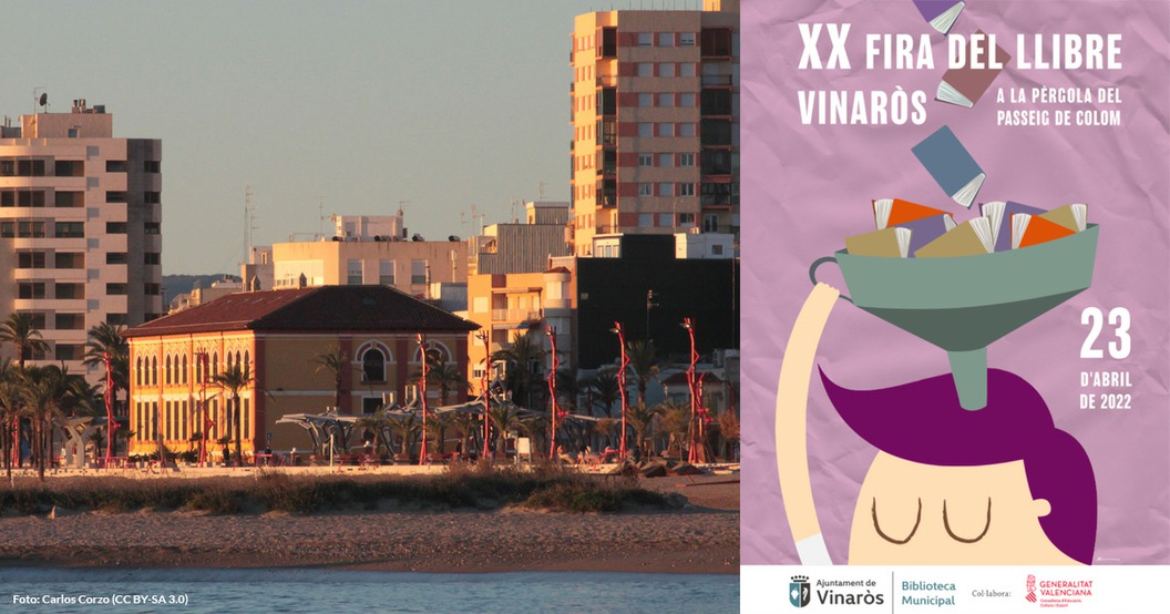 El 23 de abril estaremos en la feria del libro de Vinaròs 2022