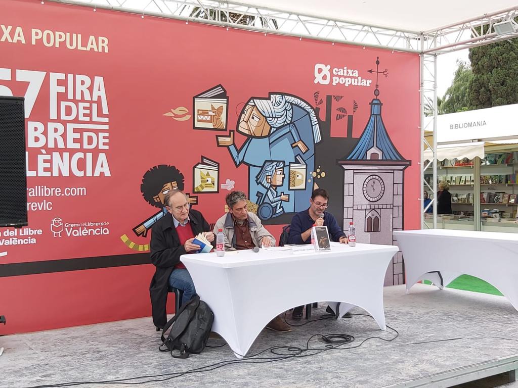 Albert Toldrà presenta El Monstre en la Fira del Llibre de València