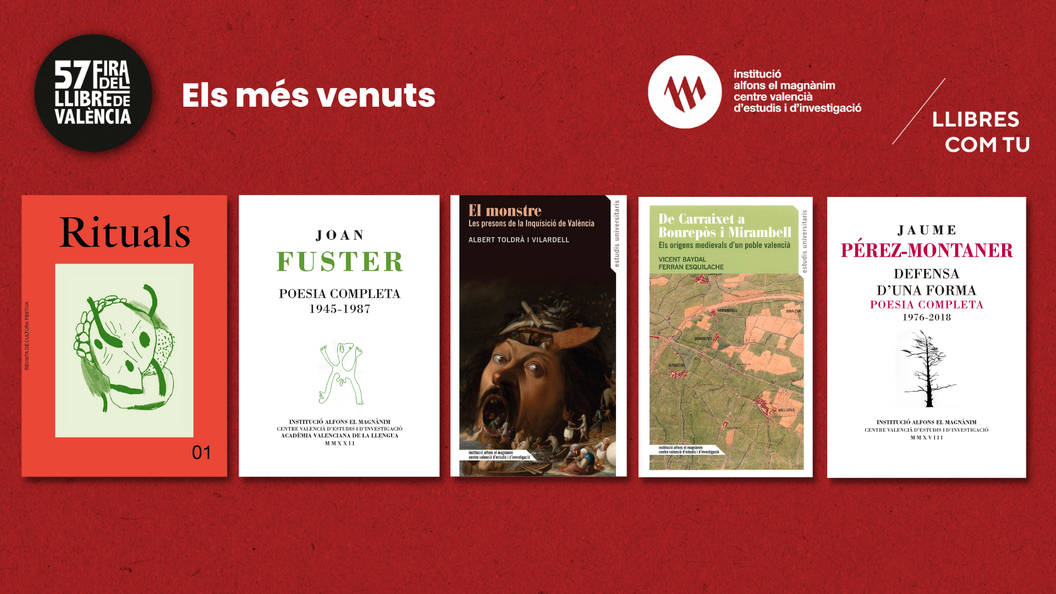 Els més venuts a la Fira del Llibre de València 2022