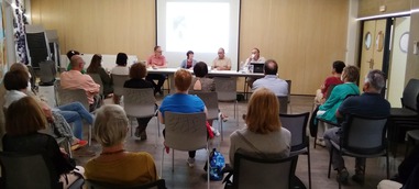 Una interesante conversación entre Cándido Polo y Enric Novella en la presentación de «Bogeria i salut mental a València. El manicomi de Jesús (1866-1989)»