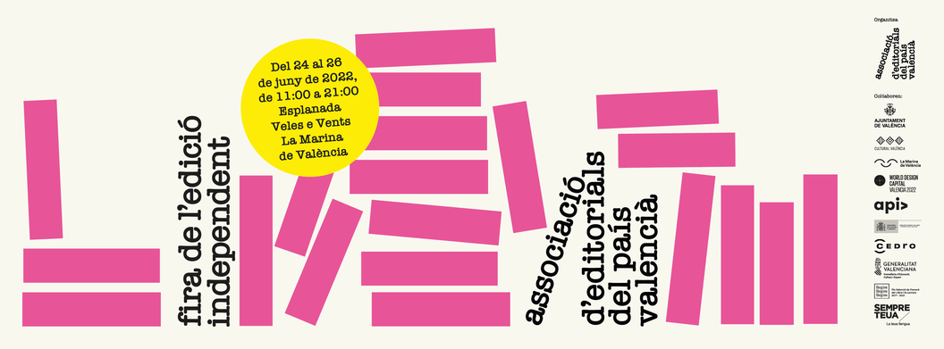Ven a la II Fira de l’Edició Independent del 24 al 26 de junio en la Marina de València