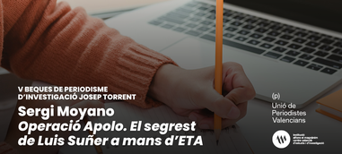 El jurat atorga la V Beca Josep Torrent al periodista Sergi Moyano