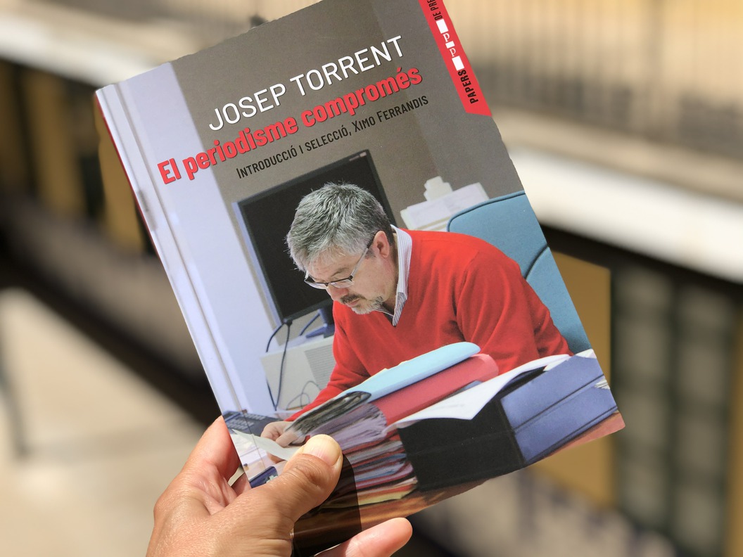 El Magnànim presenta el libro que recoge artículos del periodista Josep Torrent