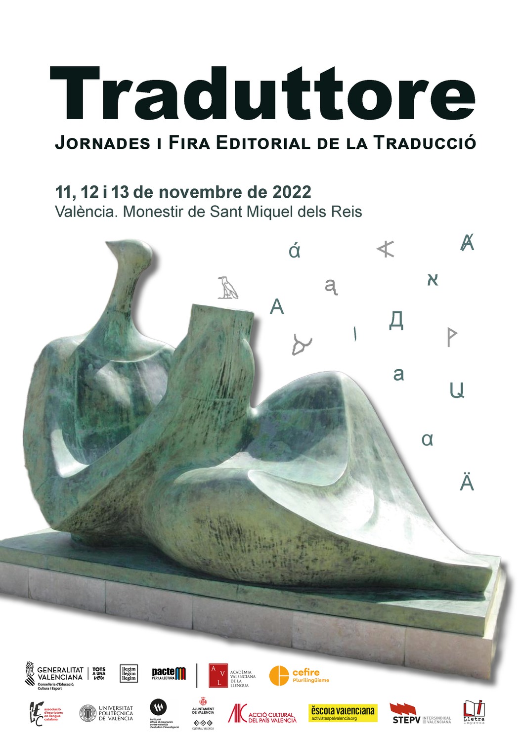 Traduttore, 1a edició a València d'unes Jornades i Fira Editorial