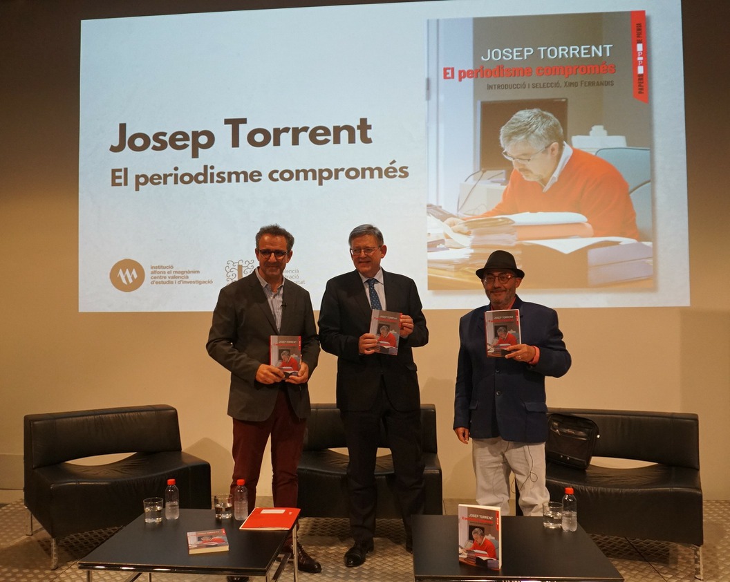 El Magnànim va presentar el llibre amb el millor llegat periodístic de Josep Torrent