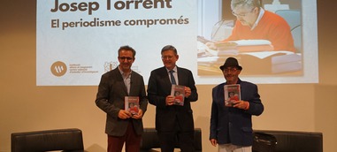 El Magnànim presentó el libro con el mejor legado periodísti­co de Josep Torrent