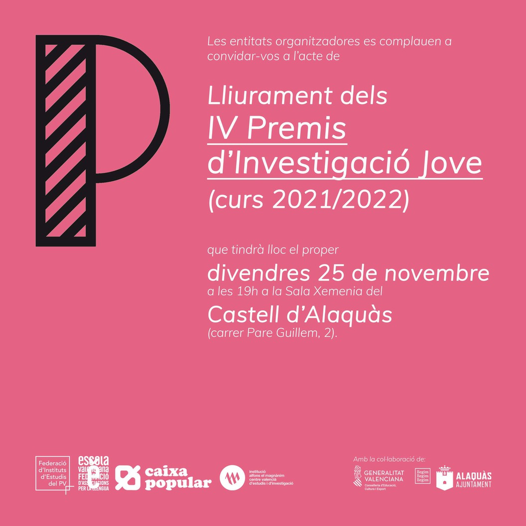  IV Premios de Investigación Joven