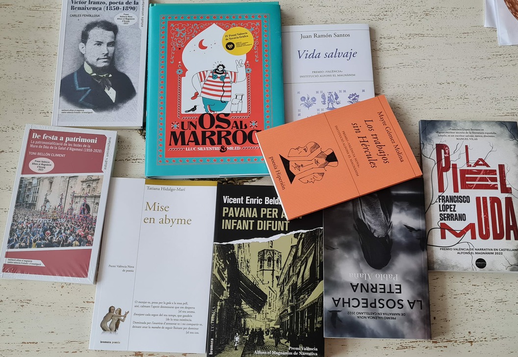 Los premios literarios València y València Nova 2022 en la Biblioteca Camp del Turia