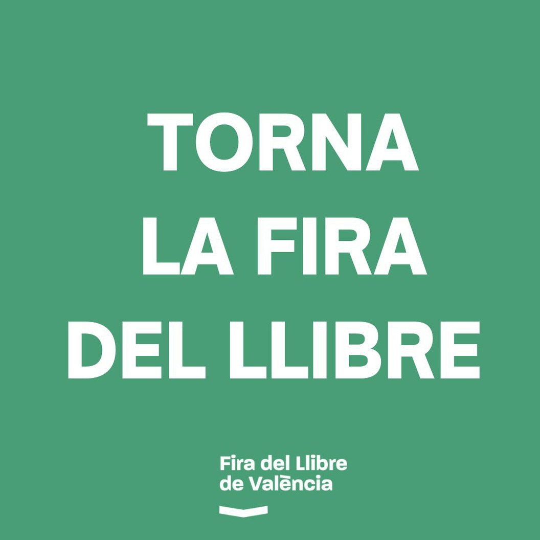 La 58a edició de la Fira del Llibre de València se celebrarà del 27 d’abril al 7 de maig