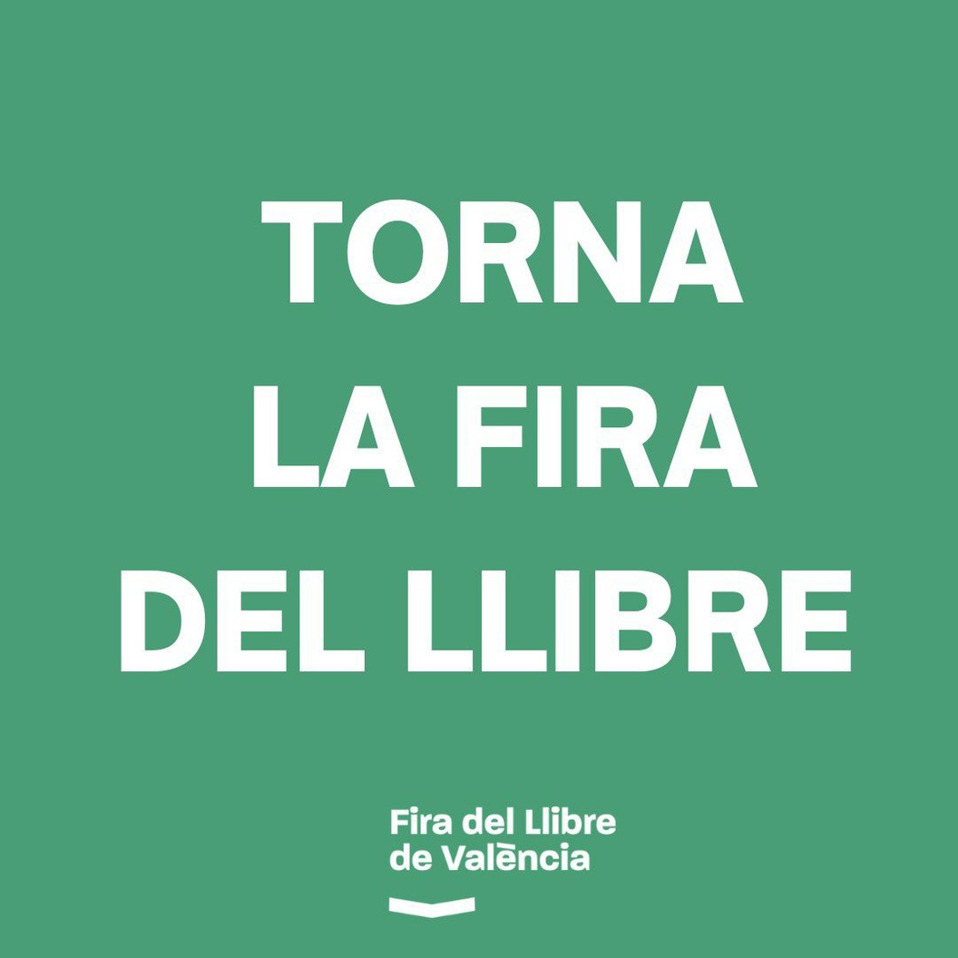 La 58ª edición de la Fira del Llibre de València se celebrará del 27 de abril al 7 de mayo