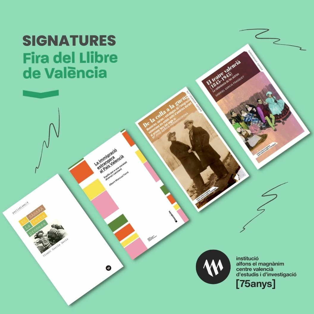 Firma de libros de la feria
