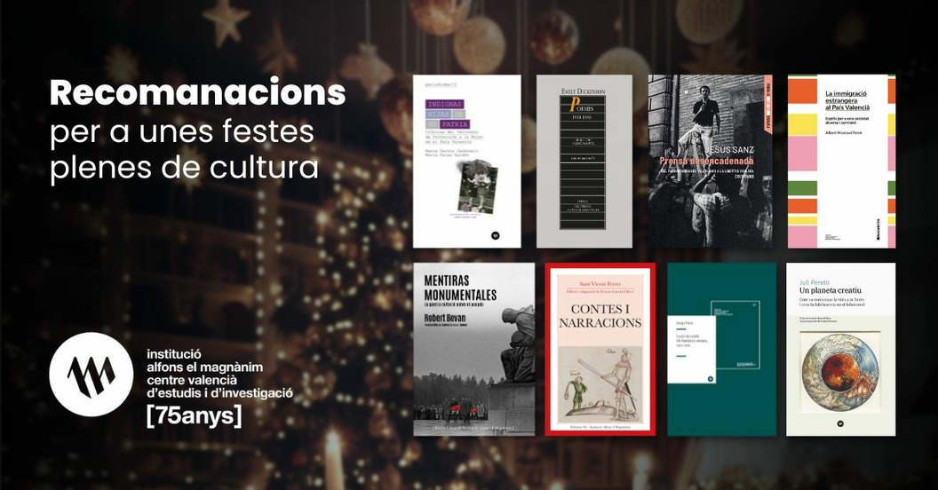 Vuit llibres, les recomanacions del Magnànim per a estes festes