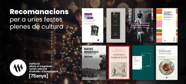Ocho libros, las recomendaciones del Magnànim para estas fiestas