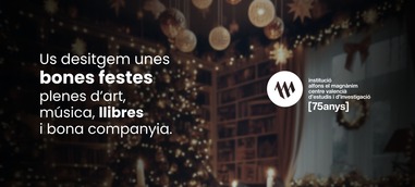 ¡Des del Magnànim us desitgem unes bones festes!