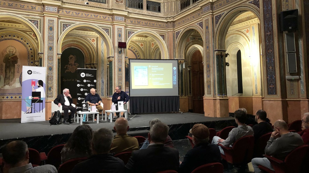 Joan Dolç presentó su libro sobre la transformación de l'Horta Nord