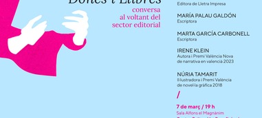 El Magnànim conmemora el Día Internacional de la Mujer con una mesa redonda sobre mujeres y libros