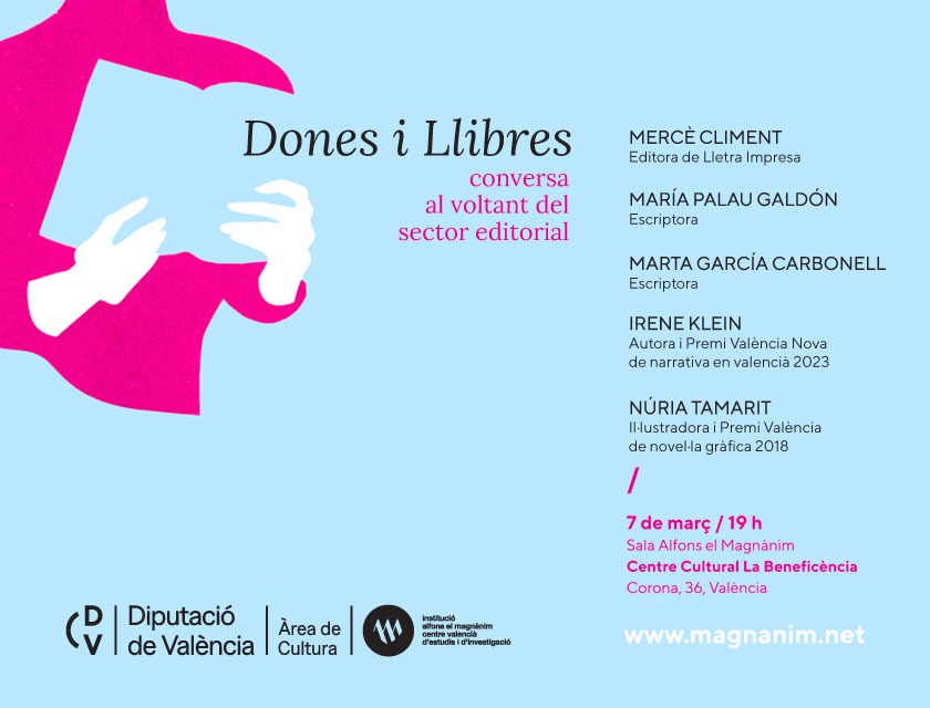 El Magnànim conmemora el Día Internacional de la Mujer con una mesa redonda sobre mujeres y libros