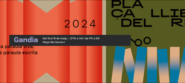 Gandia ya tiene fechas para la Plaça del Llibre