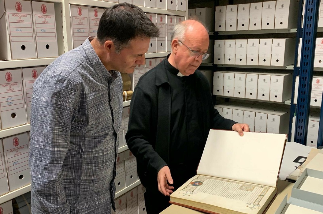 La Institució Alfons el Magnànim i Vicent Pons estudien una possible col·laboració 