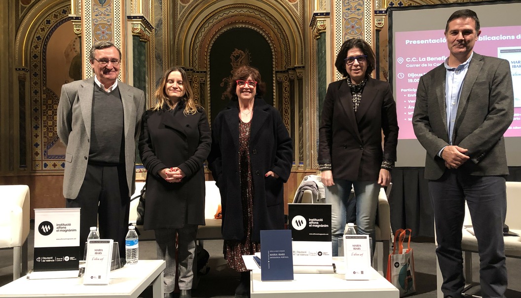 El Magnànim y la AVL organizan la presentación de las publicaciones del Año Maria Ibars