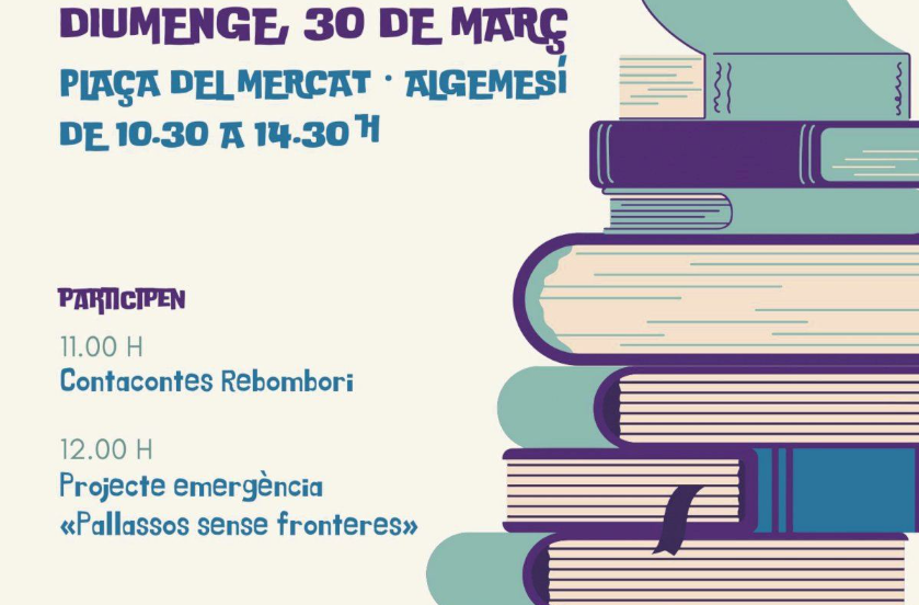 La fira del llibre d'Algemesí torna el 30 de març