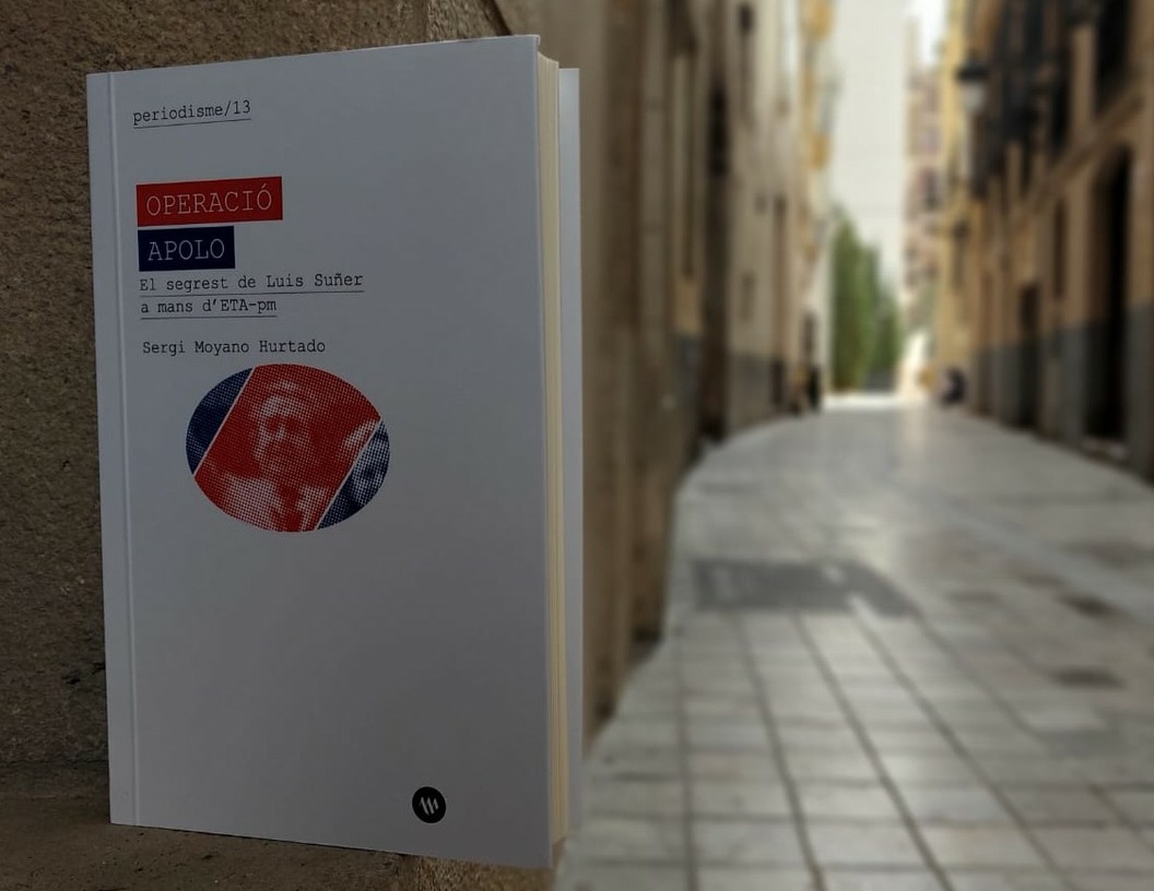 "Operació Apolo", el nuevo libro del Magnànim sobre el secuestro de Luis Suñer 