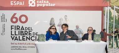 Pilar Alfonso Escuder va presentar el seu llibre, Pilar Dolz. Elogi del gravat, en la Fira del Llibre de València