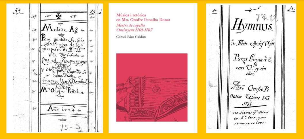 El último libro del Magnànim rescata la obra del músico de Ontinyent Onofre Penalba