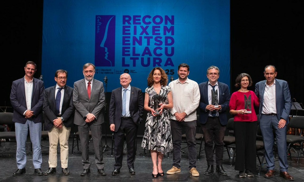 La Diputació de València entrega los Premios Reconocimiento de la Cultura 2025