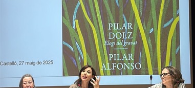Pilar Alfonso presentó su libro ‘Pilar Dolz. Elogi del gravat’