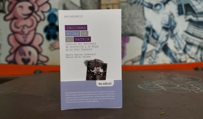 María Palau Galdón i Marta García Carbonell en el documental “Patronat de Protecció a la dona”