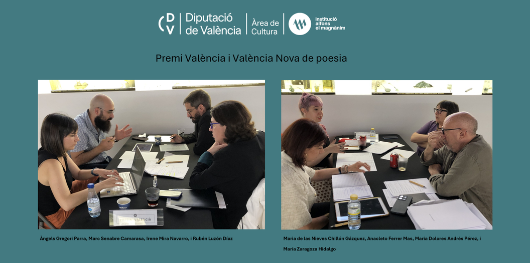 Carolina Otero, Alba Moon, Alfons Navarret y Joaquim Cano, ganadores del Premi València de poesía