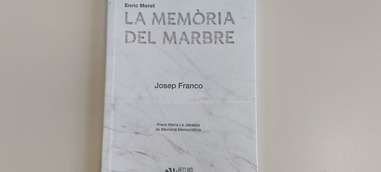 Josep Franco rep el premi ‘María la Jabalina’ de Memòria Democràtica