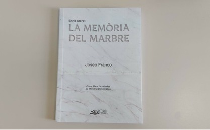 Josep Franco rep el premi ‘María la Jabalina’ de Memòria Democràtica