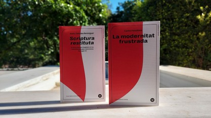 Carles Fenollosa i Alaitz Zalbidea presenten els seus assajos premiats amb els Premis València