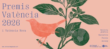 L’escriptura i la llum mediterrània inspiren el cartell dels Premis València i València Nova 2026