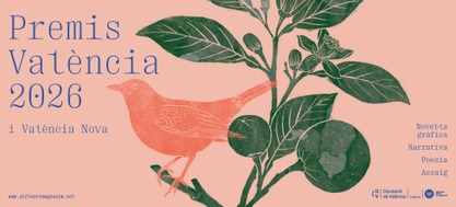 L’escriptura i la llum mediterrània inspiren el cartell dels Premis València i València Nova 2026