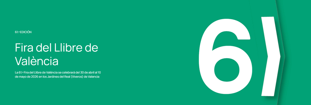 València es prepara per a la 61a Fira del Llibre amb la participació un any més del Magnànim