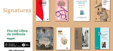 La Institució Alfons el Magnànim anuncia su programa de firmas en la 61.ª Fira del Llibre de València
