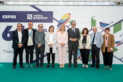 Paco Teruel respalda la presencia del Magnànim en la inauguración oficial de la 61ª Fira del Llibre de València