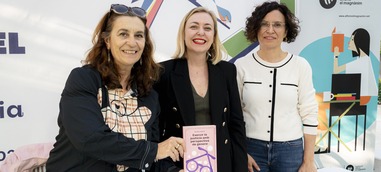 Natàlia Enguix destaca en la Fira del Llibre la necesidad de una justicia con perspectiva de género