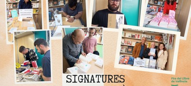 Gran acollida del públic a les signatures del Magnànim en la Fira del Llibre de València