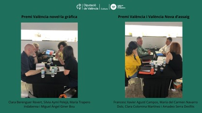 Emma Casadevall, Tomás Colomer Saus y Eduardo Valencia Tirapu ganadores del Premio València