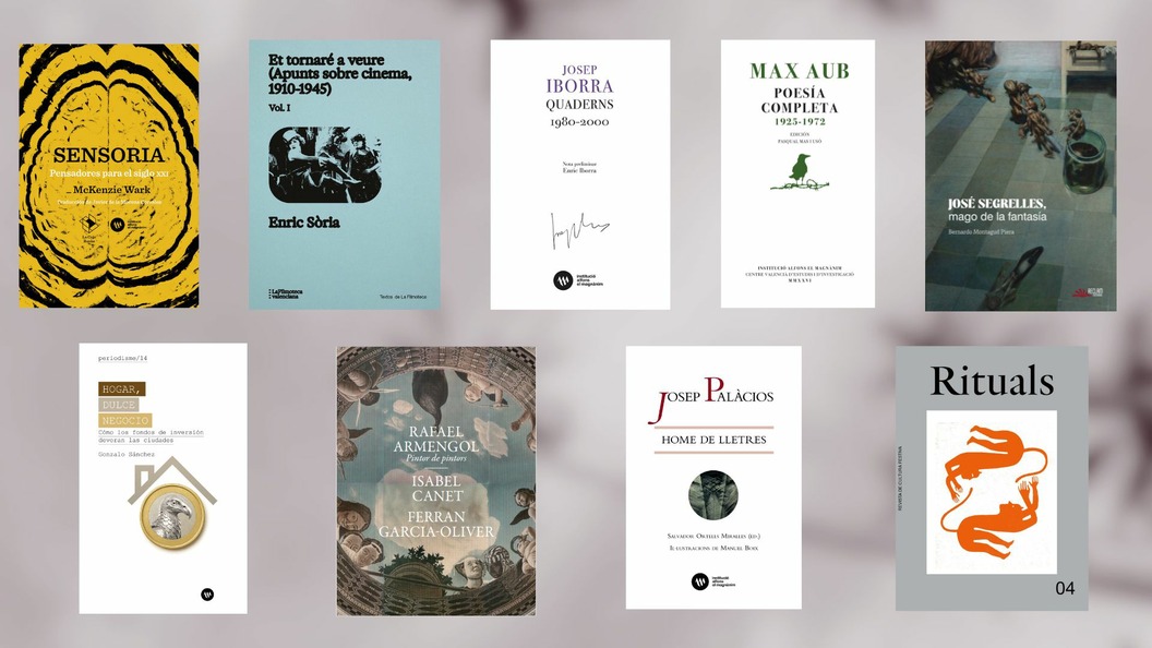 Art, literatura i creació contemporània protagonitzen les novetats editorials del Magnànim
