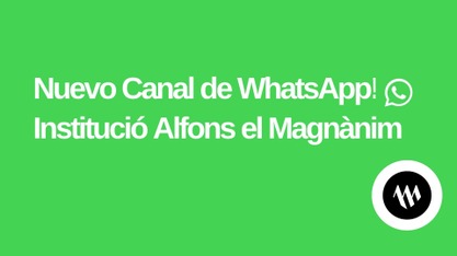 El Magnànim obri un canal de WhatsApp per a acostar la seua activitat cultural a la ciutadania