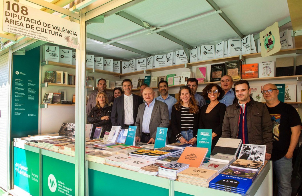 La Diputació de València participa amb el Magnànim amb la intenció de donar-li més visibilitat a la seua editorial