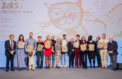 La Diputació entrega els seus premis literaris València i València Nova